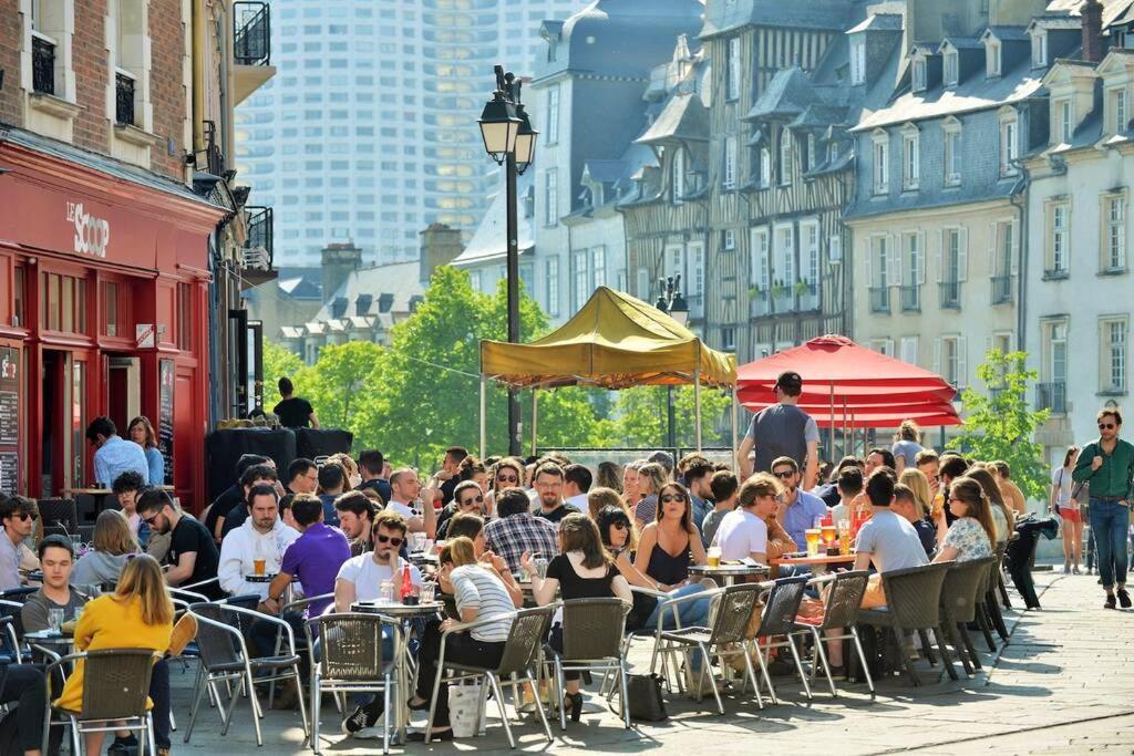 Appartement Une Chambre Rennes Buitenkant foto